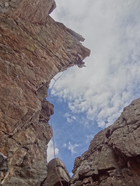 Pretty sweet rock climb.