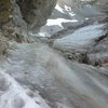 Looking down into Valhalla Canyon somewhere on the Black Ice, July 2011