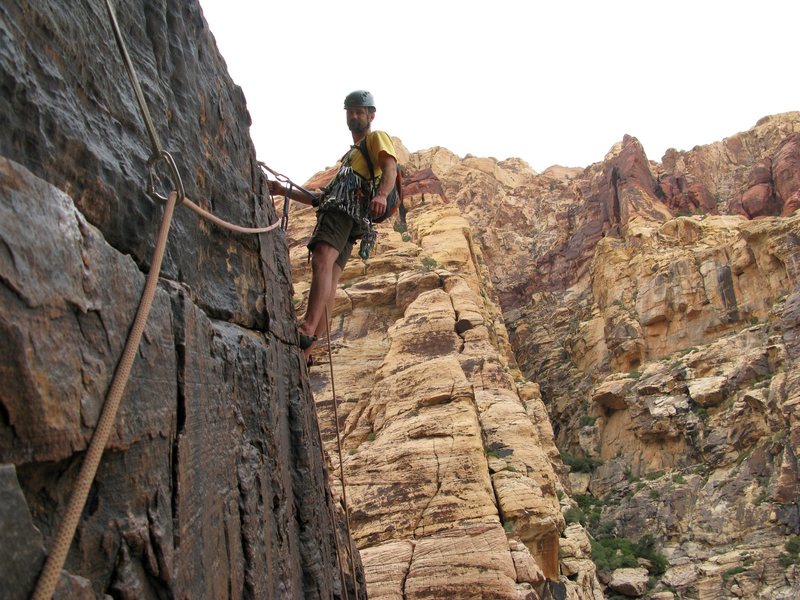 On Dark Shadows- Pine Creek, Red Rock.<br>
<br>
2/24/12