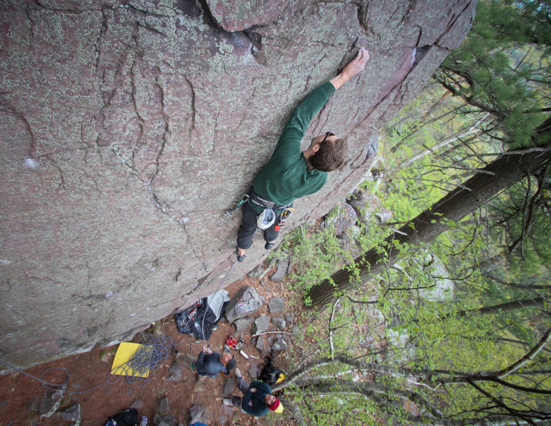 Stewart cruxing above a 000 C3