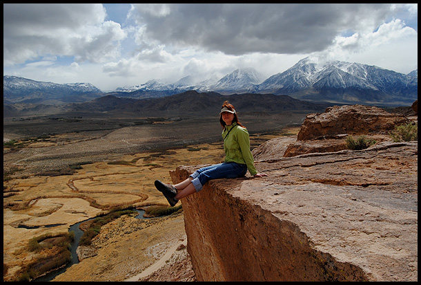 Aerili enjoying the Volcanic Tablelands.<br>
Photo by Blitzo.