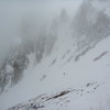 skinning the north side of Sneffels