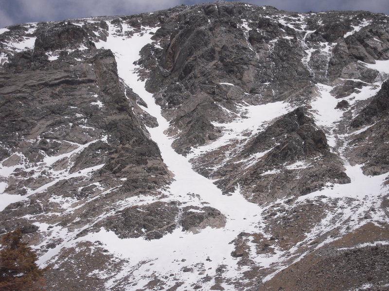 Skywalker Couloir - 4/29/2012.