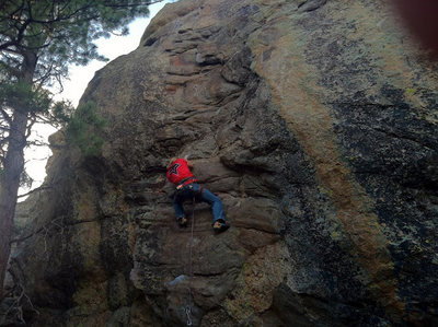 Collin Beecher running laps