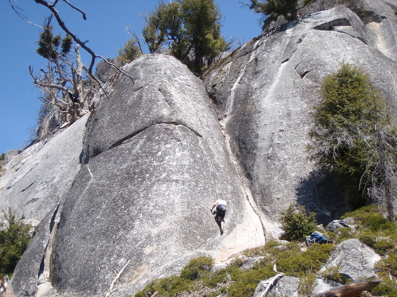 West Buttress, right side