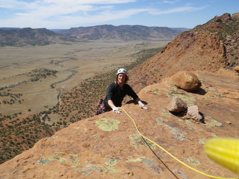 Topping out on Tower Of Power.  Carson photo