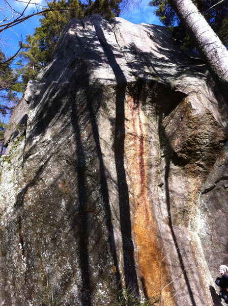 Goodrich Rock.  Now that's what I call a boulder, Bro!