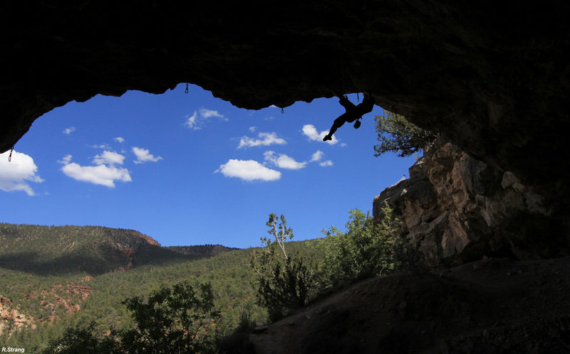 New Mexico "CAVING"<br>
Crystal Cave-Dope (5.13)