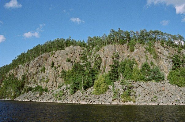 Gull Lake Cliffs, Ontario.