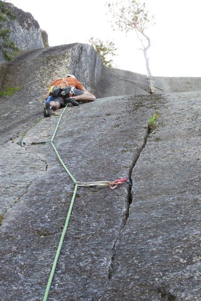 Baldy, last pitch 5.10a