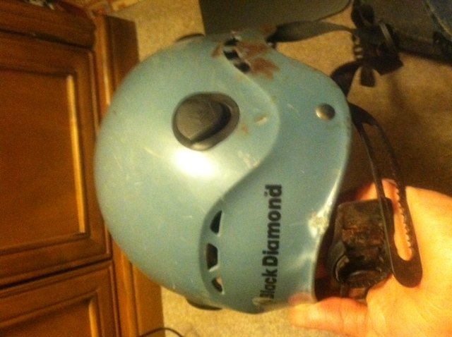 The Half Dome Helmet after the fact.