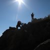 The joys of Flatiron climbing.