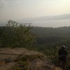 Todd Paris atop the Eagle Cliff