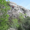 A big jump to crimps and jugs is the name of the game