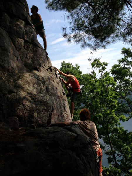 A couple of the good ole boys on a casual Sunday solo of the Ridge. P3 shown here. 