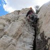 solo last bit at top of last pitch to top of lotta balls - great climb!