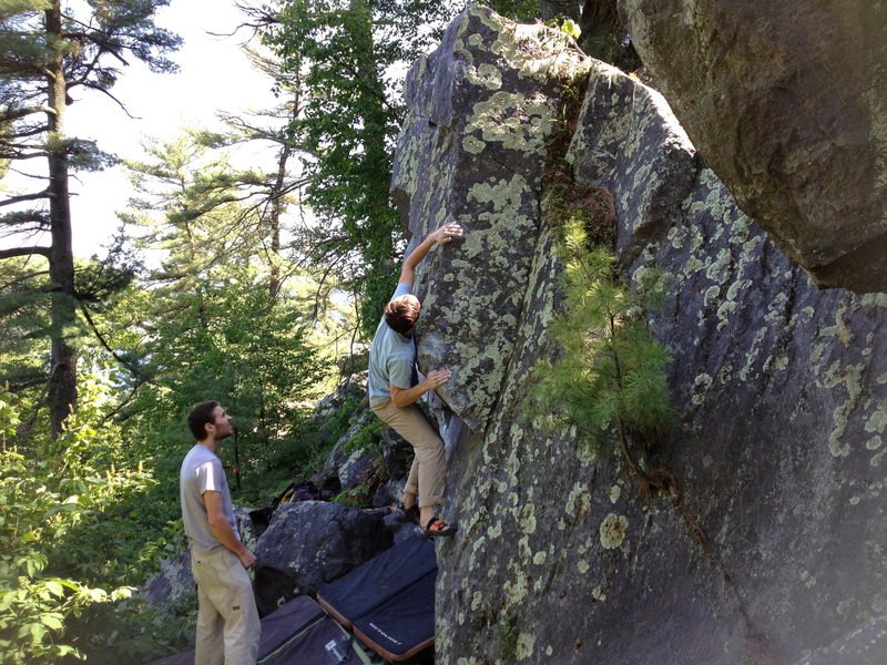 Mike on Squirrel Arete