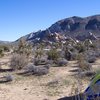 Headstone Rock with Saddle Rocks in the Background. Photo By Jeff Laina.