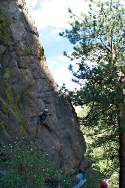 Me at the crux section of M's T.