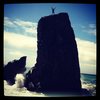 Atop Slate's Spire in Big Sur, California