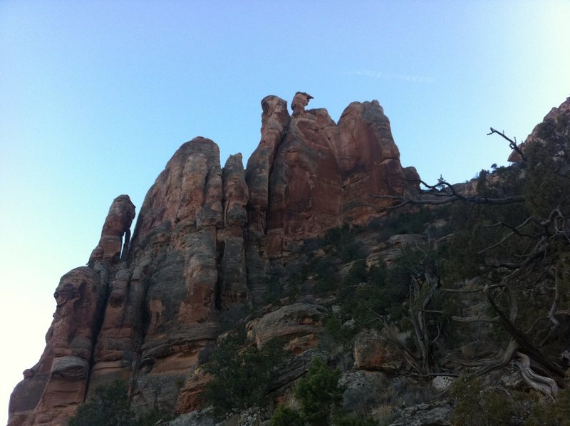 Eagle Tower is the highest one on the right.