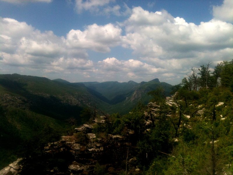 View of Table Rock Mountain as seen from Shortoff