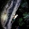 Night bouldering.