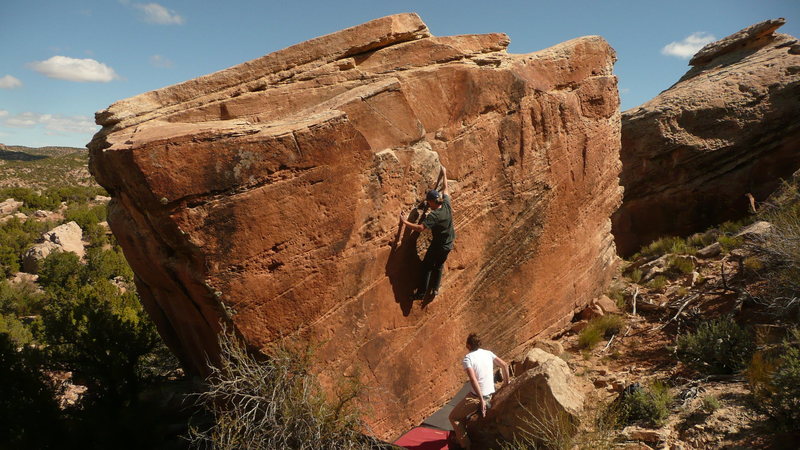 Aaron White on Anything But Bland, Blanding boulders