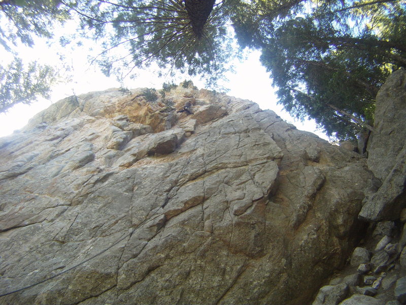 Go Pro sequence shot, Tom Jensen moving through the roof section.