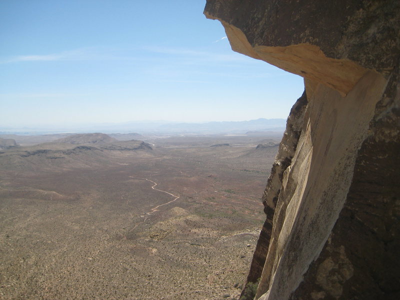 View halfway up Frogland