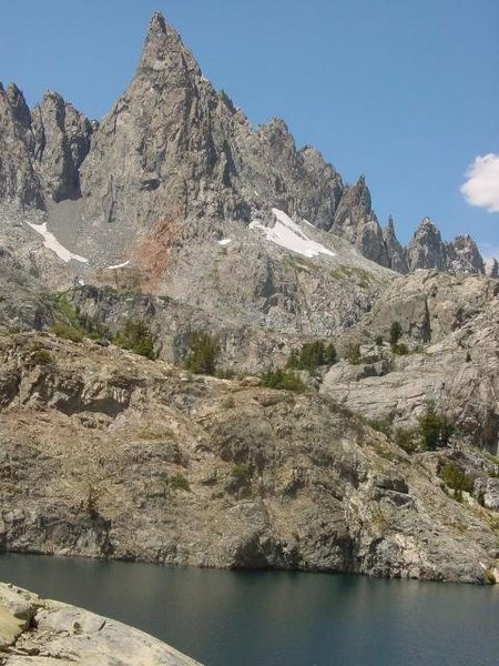 South East Face of Clyde Minaret in the Sierras