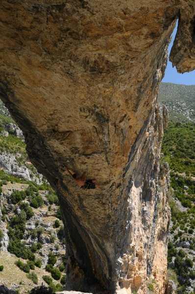 famous 'El delfín' in Rodellar