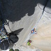 Jesse and Jeremy climbing Freerider.  What a show!