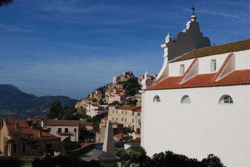 Small town near Calvi, Corsica