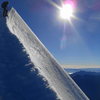 Summit ridge of Mt. Aspiring