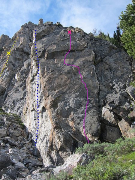 Whistle Pigs 5.11- (purple)<br>
Bacon Strip 5.12 approx. (blue)<br>
Knockin' on the Sky p. 2 anchor (yellow)