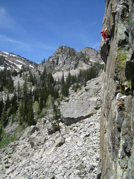 The crux roof.