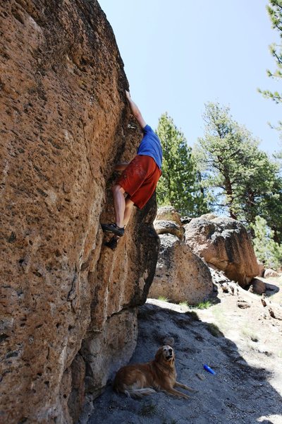 Climbing the crack