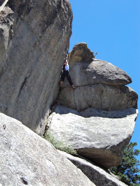 Getting into the crux.