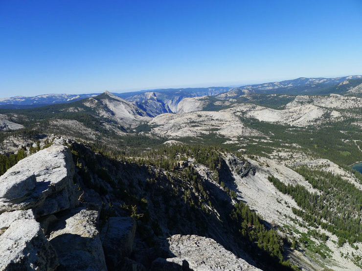 the Valley from the summit of Tenaya