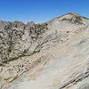 (left to right) Echo Peaks, Echo Ridge and the final towers on Matthes