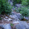 climber's trail off the Sentinel main trail