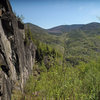 Looking down right at The King Wall, from The Prince 5.7