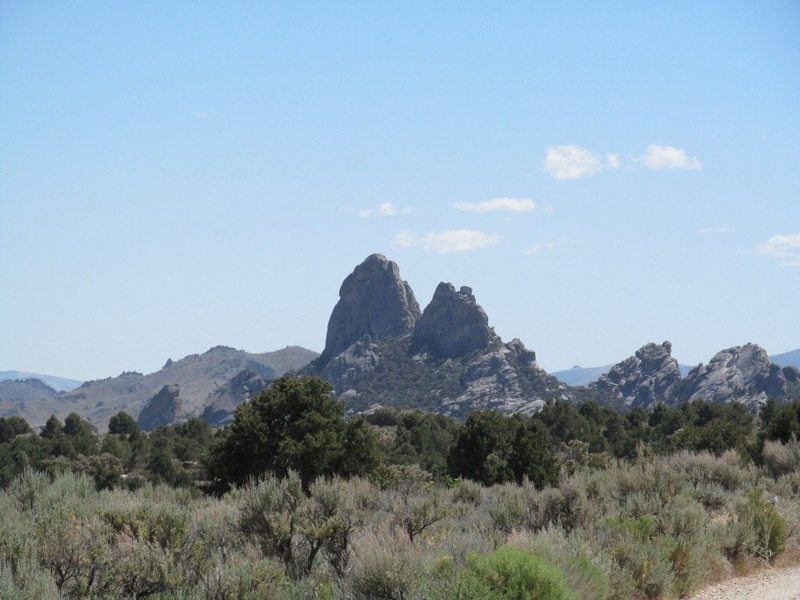 Twin Sisters; off limits to climbing...