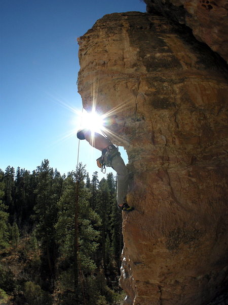 Mr. Slate 5.10b (climber: David Jaeger)