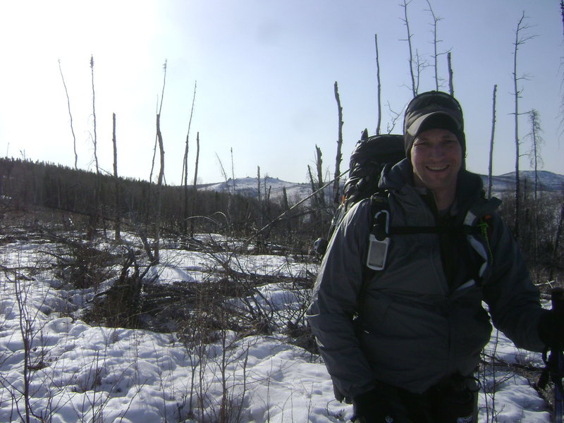 Hiking out to the Granite Tors outside of Fairbanks.