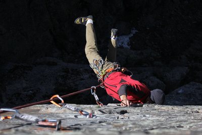 Swinging out from under the roof of The Fools Progress