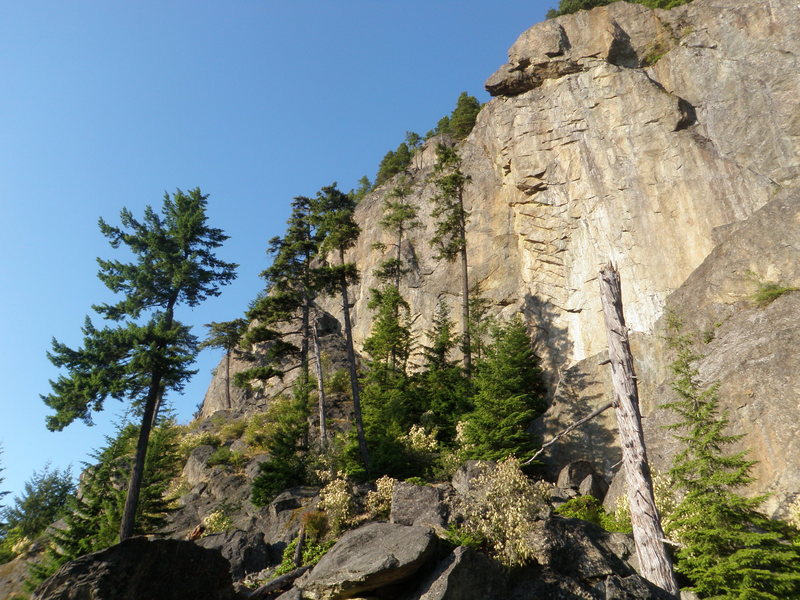 Another pic of the cliff.