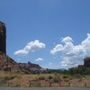 Supercrack Buttress on the left.