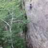 David on the top out of Whistling Wabash.